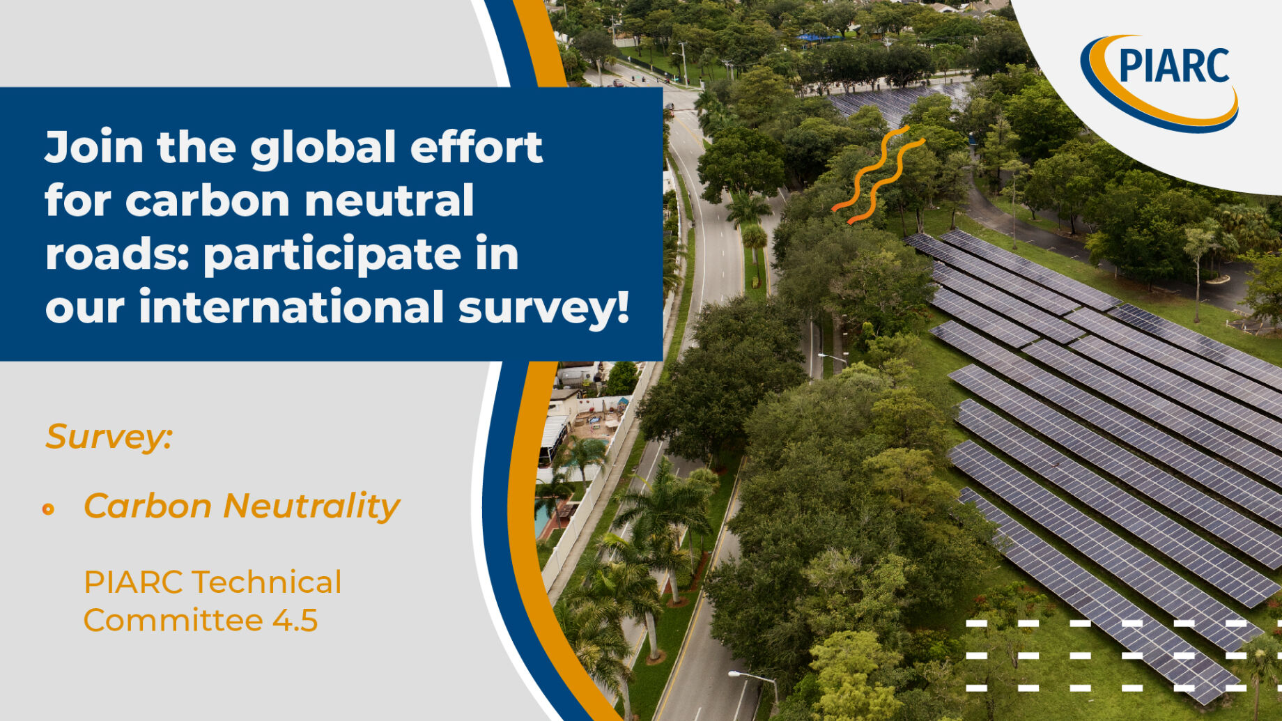 Join the global effort for carbon neutral roads: participate in our international survey!