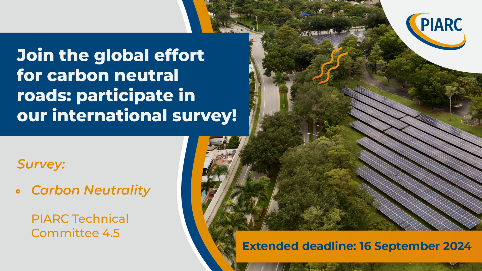 Join the global effort for carbon neutral roads: participate in our international survey!