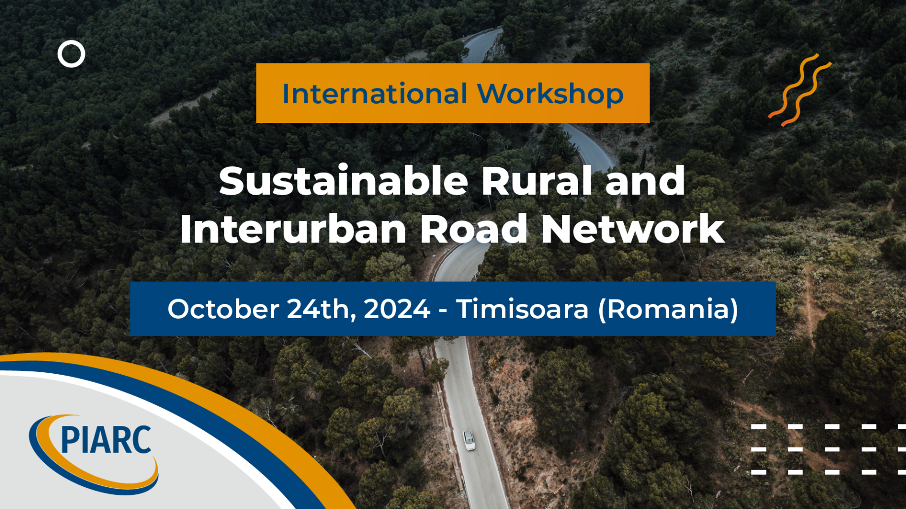 Join our Workshop on Sustainable Rural and Interurban Road Network - 24 October 2024