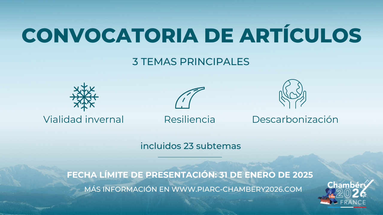 Comparta su experiencia: Convocatoria abierta de contribuciones para el 17º Congreso Mundial de Vialidad Invernal y Resiliencia de la carretera