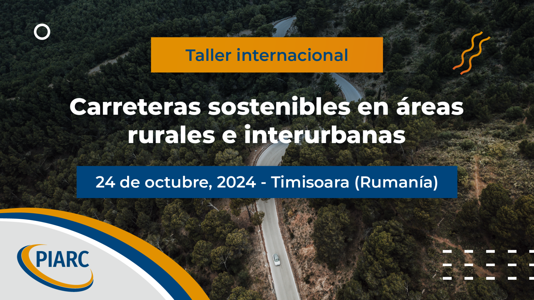 Únase a nuestro taller internacional sobre la red viaria en zonas rurales e interurbanas