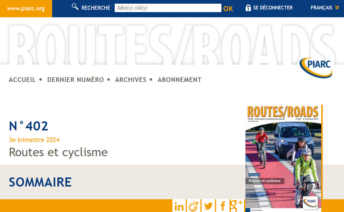 La revue Routes/Roads est disponible en version numérique.