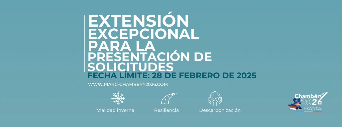 Invitación a presentar artículos del 17º Congreso Mundial de Vialidad Invernal y Resiliencia de la carretera Chambéry 2026