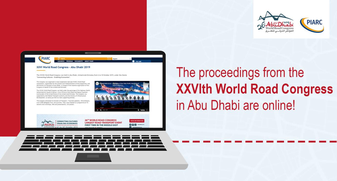 The final proceedings of the XXVIth World Road Congress have just been